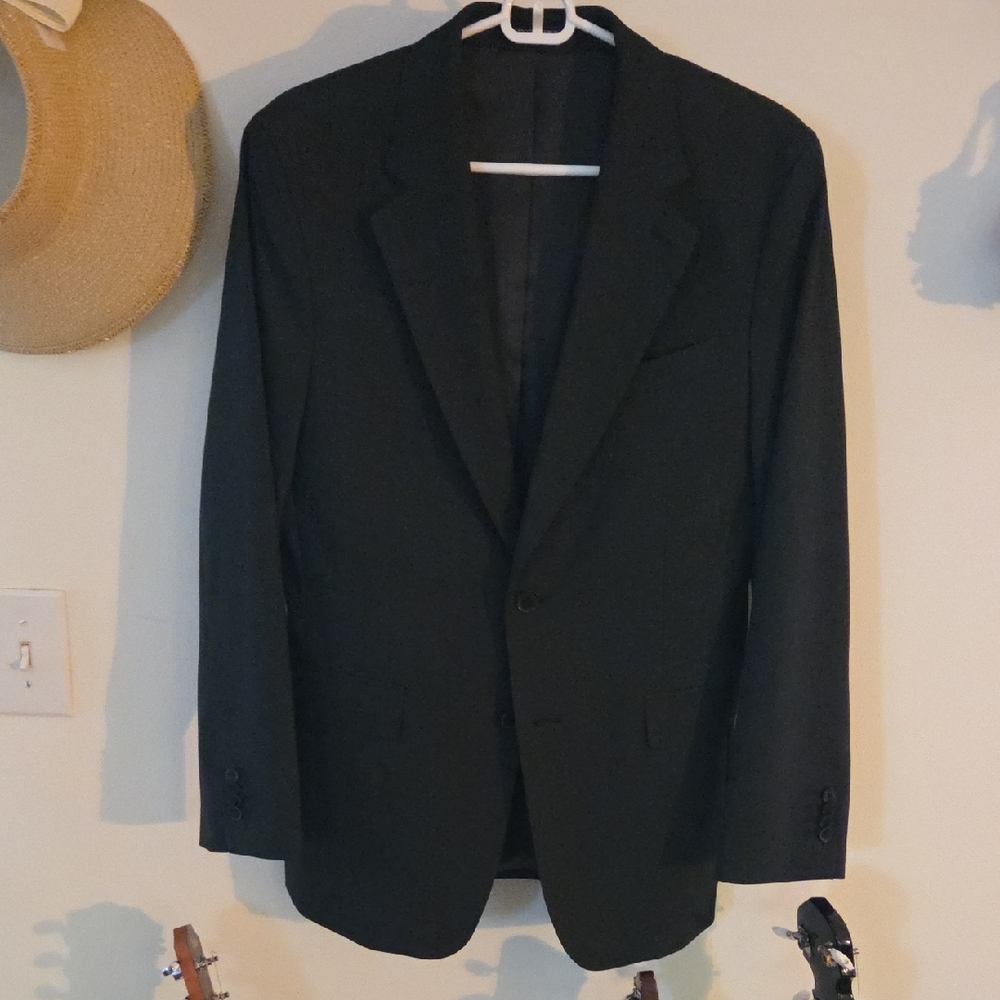 Banana Republic Men's Classic Black Blazer